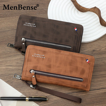 European-Style Zipper Wallet with Multi-Card Slots